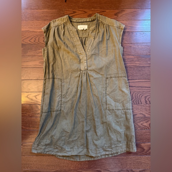 Anthropologie Green Dress Size XS - Picture 2 of 7